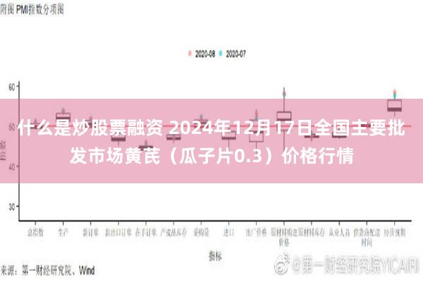 什么是炒股票融资 2024年12月17日全国主要批发市场黄芪（瓜子片0.3）价格行情