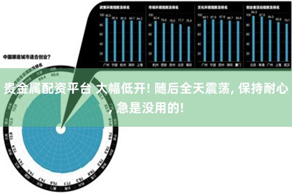 贵金属配资平台 大幅低开! 随后全天震荡, 保持耐心, 急是没用的!